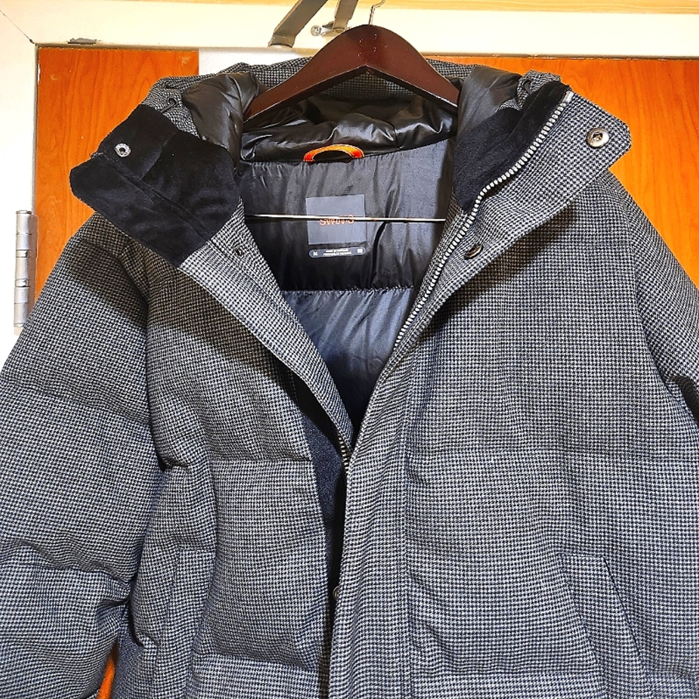 SWIMS, Grey, Houndstooth, Ontario Parka